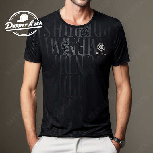 2023 Men's Fashion Ice Silk T-Shirt