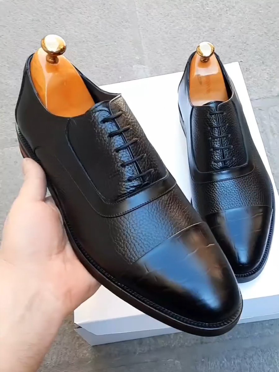 DS3181 Men's Pointed Leather Shoes