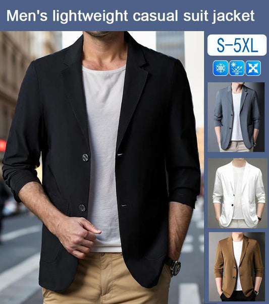 Men's Technical Fabric Ultra-thin Casual Blazer