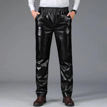 Warm and Cold-proof Leather Pants