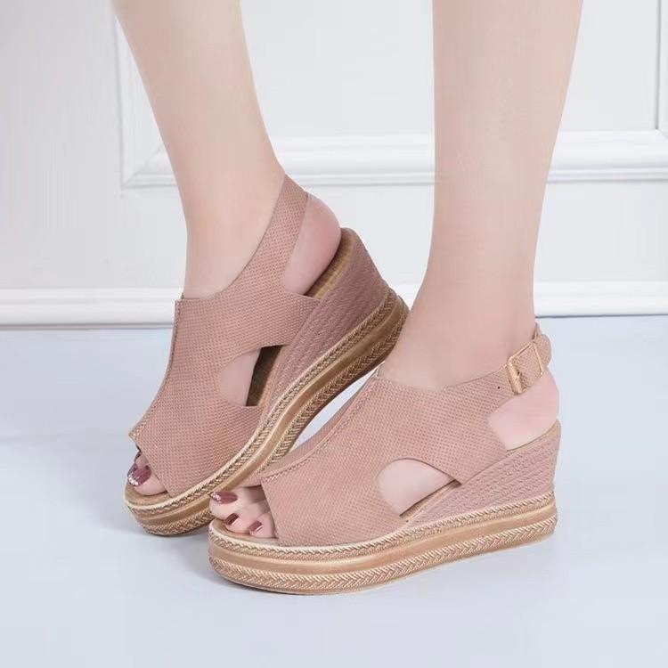 A669 Summer New Wedge Platform Sandals