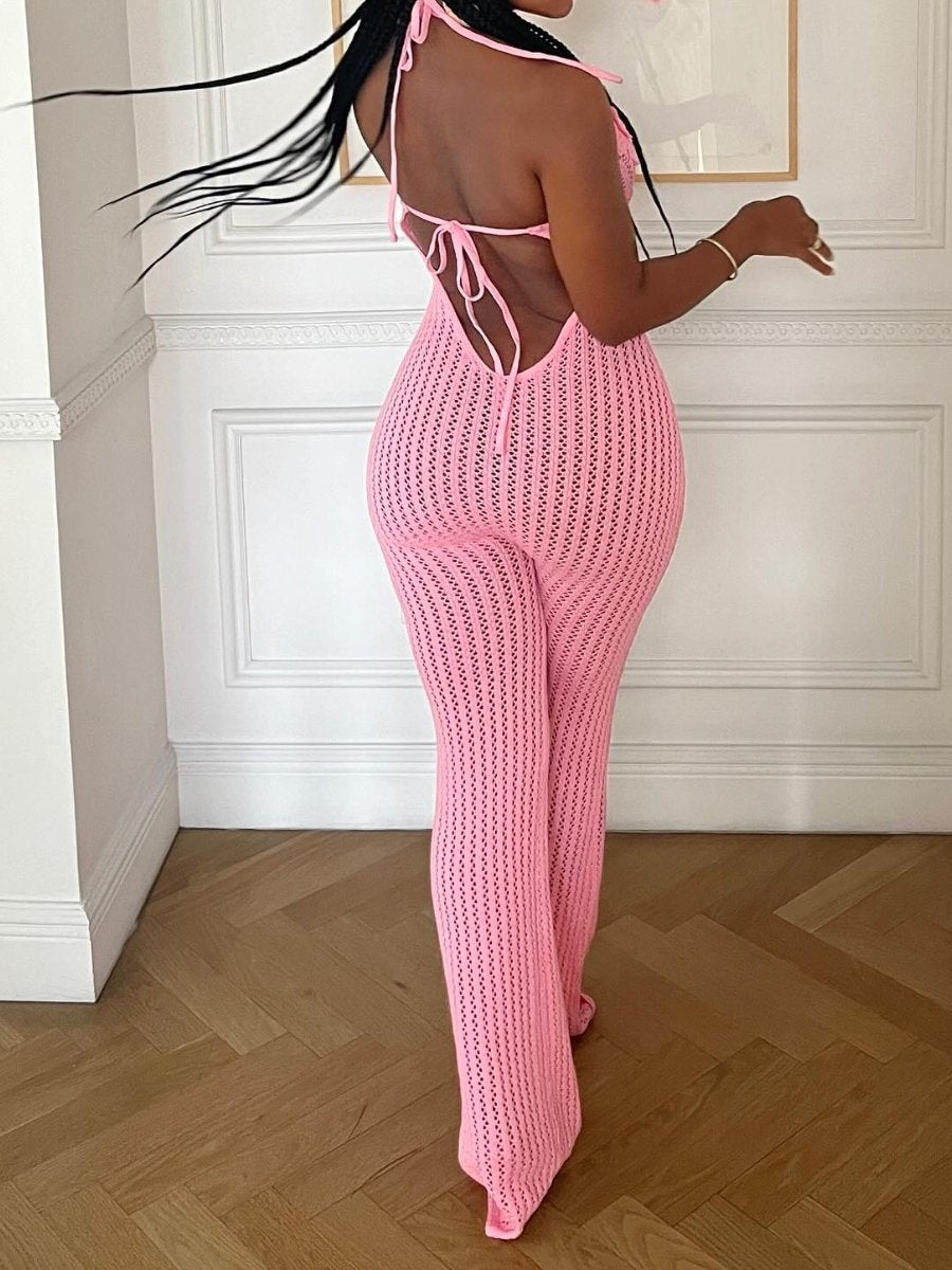 Pink Gorgeous Jumpsuit