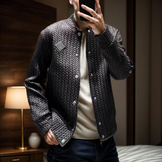 Round Neck Casual Business Jacket