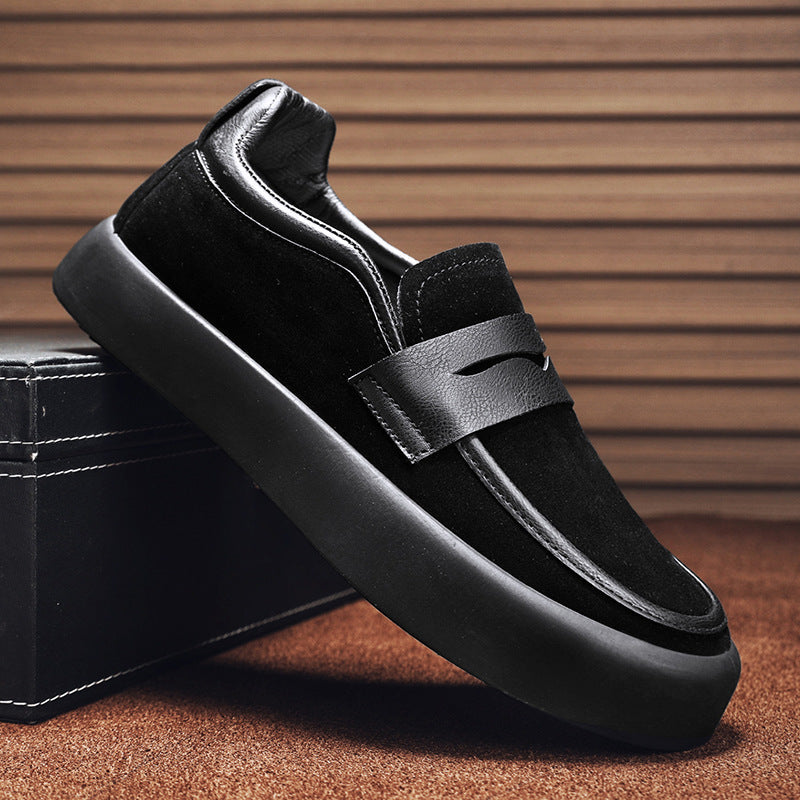 Men's Slip On Thick Sole Anti-slip Shoes