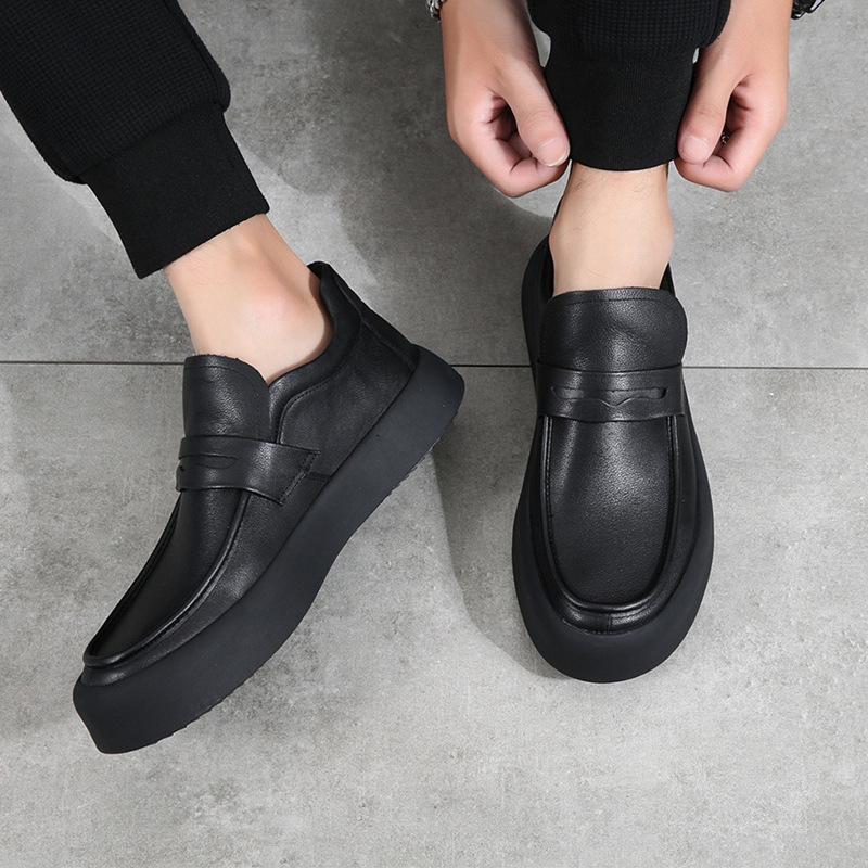 Men's Slip On Thick Sole Anti-slip Shoes