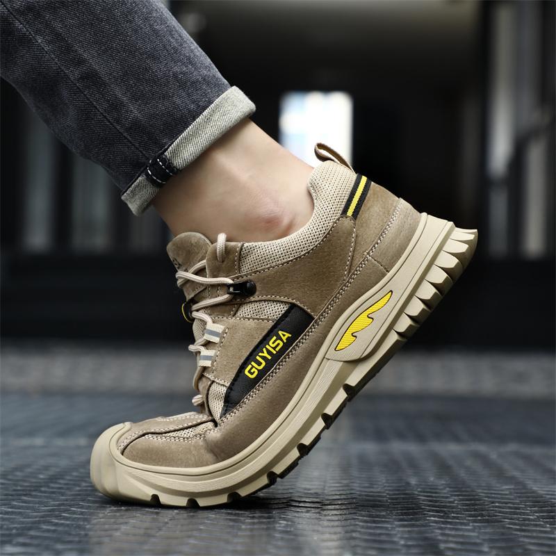 Men's Anti-puncture Non-slip Breathable Work Shoes