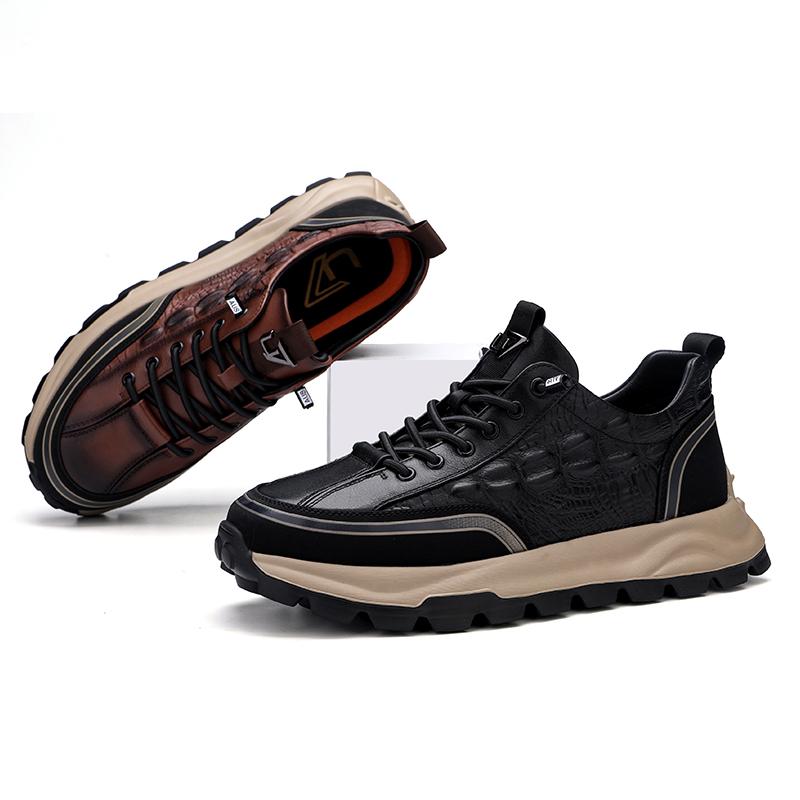 New Genuine Leather Casual Sports Shoes