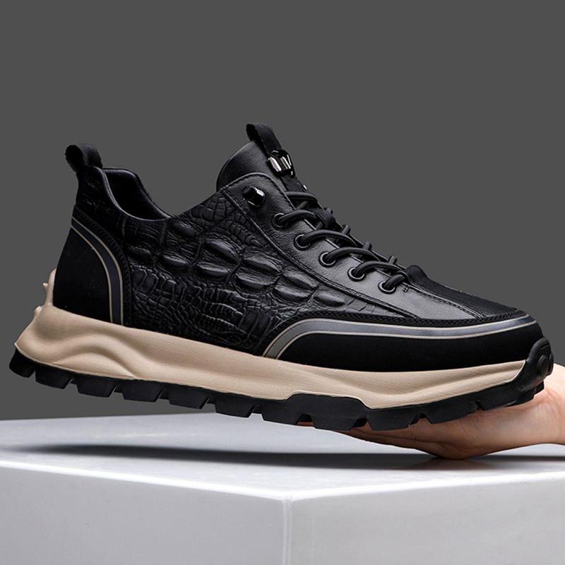 New Genuine Leather Casual Sports Shoes