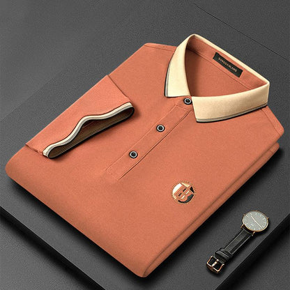 Summer Men's Breathable Polo Shirts