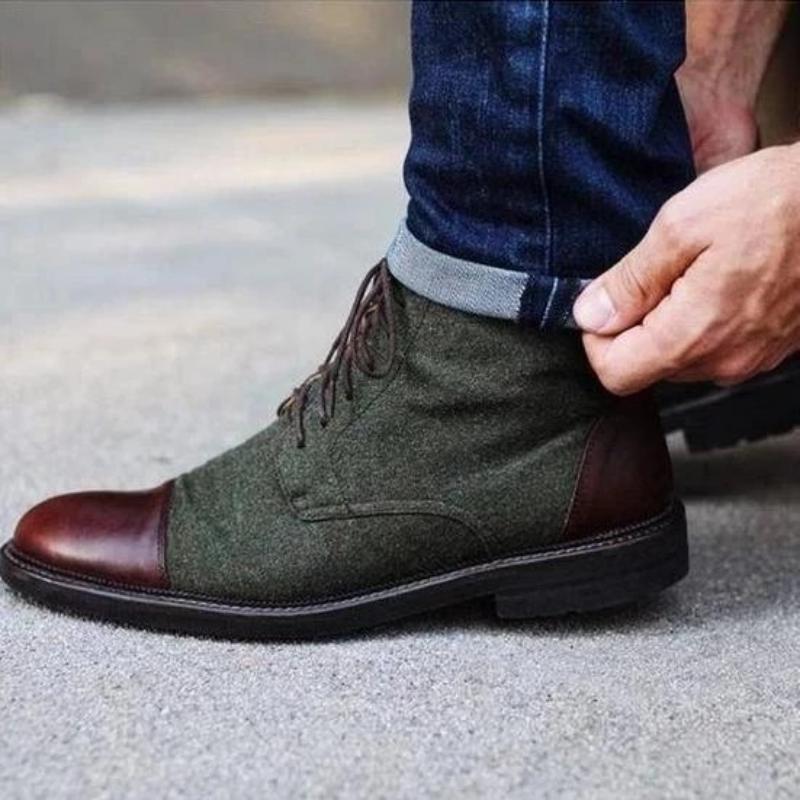 2023 Casual Business Men’s Short Boots